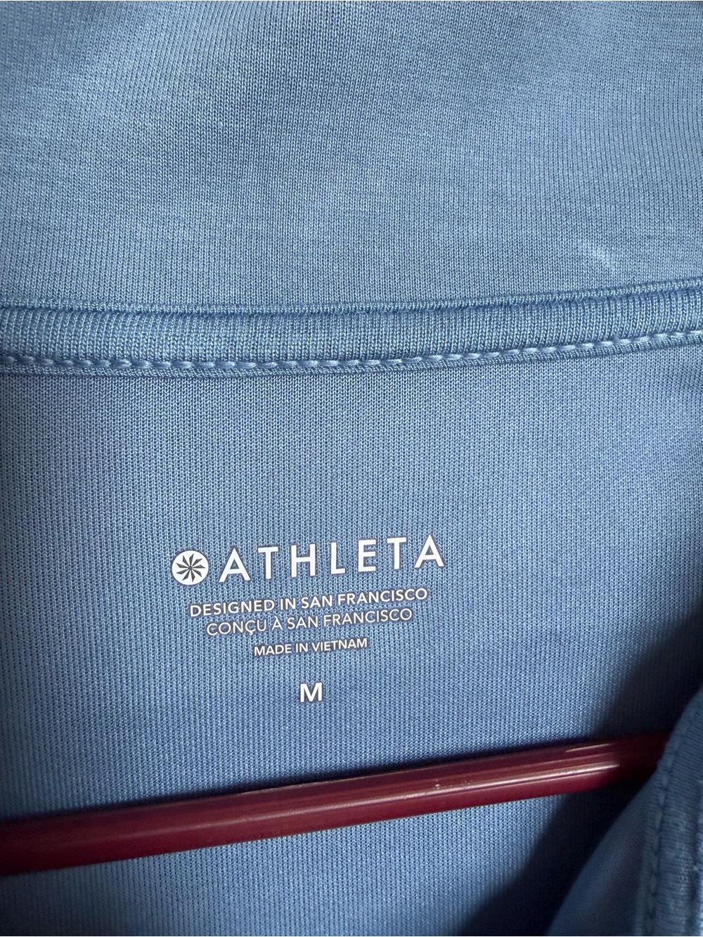 Athleta Seasoft Quarter Zip Pullover - Picture 4 of 6